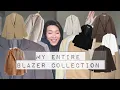 MY BLAZER COLLECTION ZARA MANGO ARKET OTHER STORIES H M Try on