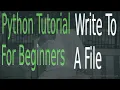 Become Proficient In Python Programming JT Devs Write To A FIle 2022