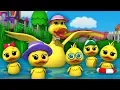 Download Lagu Lima bebek kecil | sajak anak-anak | Nursery Songs | Five Little Ducks