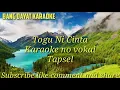 Lagu Togu Ni Cinta Tapsel karaoke no vokal KEYBOARD