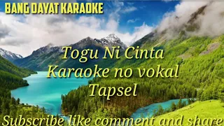 Download Togu Ni Cinta Tapsel karaoke no vokal KEYBOARD MP3