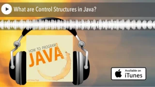 What are Control Structures in Java
