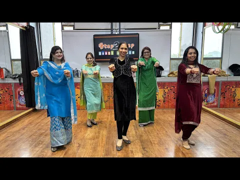 Pind De Gehre | Kali Activa | Rupinder Handa | Easy Dance Steps | Bhangra | Gidha | Trending Song