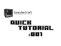 Computercraft QuickTutorial - Strings