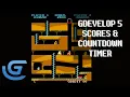 GDevelop 5 Score and Countdown Timer