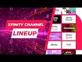 Xfinity TV Channel Surfing Xfinity Channel Lineup Package