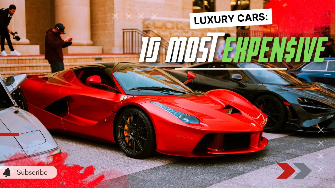 Unveiling the World's Most Exotic Luxury Cars - WHAT'S #1?