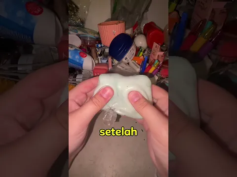 Modal Sabun Batang, Bisa Bikin Squishy Sekeren Ini! #shortvideo
