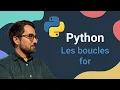 Python for Beginners 2026 - for loops Ep 7