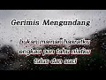 Download Lagu GERIMIS MENGUNDANG COVER LIRIK BY DONA LEONE