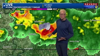 WPXI Channel 11 Pittsburgh Severe Weather Coverage May 11 2024