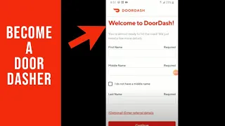 How to Sign Up for Door Dash Driver Program