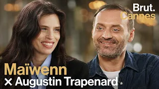 Maiwenn repond a Augustin Trapenard