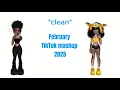 Late February TikTok mashup 2025 clean