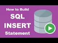 How to Build a SQL INSERT Statement