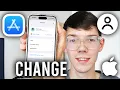How To Change Apple ID Account On App Store On iPhone - Step By Step