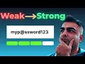 Password Strength Checker with HTML CSS JavaScript Full Project for Beginners