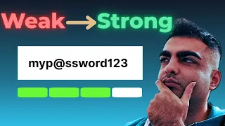 Password Strength Checker with HTML CSS JavaScript Full Project for Beginners