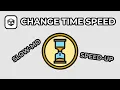 How To Slow Down or Speed Up Time In Unity
