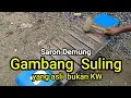 Belajar bermain Demung Gambang suling Ki Narto Sabdo.