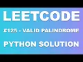LeetCode - Valid Palindrome
