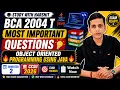 BCA 2004 T Important Questions Object Oriented Programming using Java Semester 2 CCSU 2026