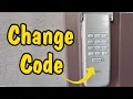 How to Change Your Pin Code on a Chamberlain LiftMaster or Craftsman Garage Door Opener Password