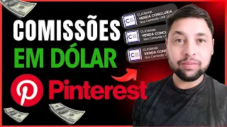 🔴COMO FAZER A PRIMEIRA VENDA EM DÓLAR COMO AFILIADO USANDO O PINTEREST