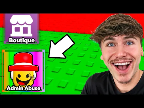 Video Thumbnail: J’AI FAIS MON PROPRE ADMIN ABUSE SUR VOL UN BRAINROT !! (Incroyable)