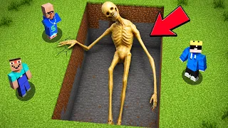 I Found A Buried Scary Verity In Minecraft..