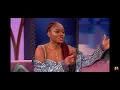 KEKE PALMER CHECKS WENDY WILLIAMS