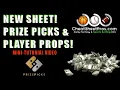 NEW SHEET Prize Picks Player Props - Mini Tutorial