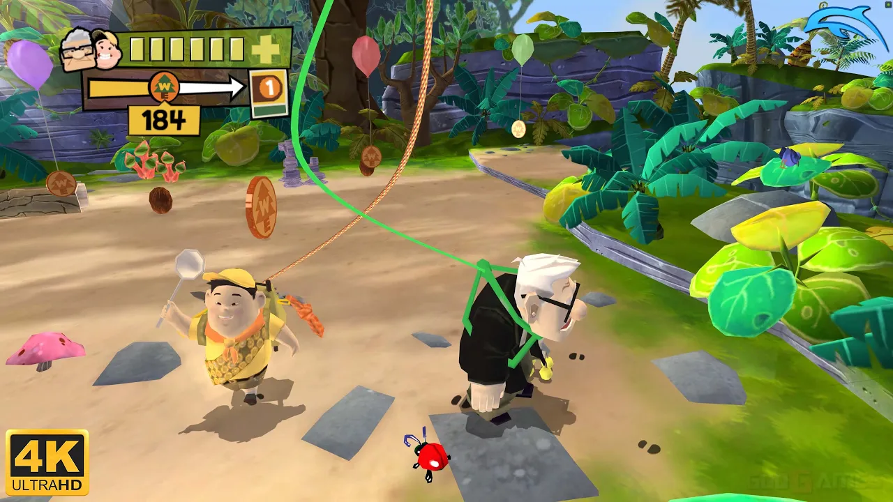 Disney Pixar's UP - Wii Gameplay 4k 2160p (DOLPHIN)