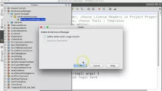 Java Swing BorderLayout Demo
