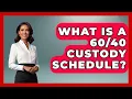 What Is A Custody Schedule - Get Divorce Answers