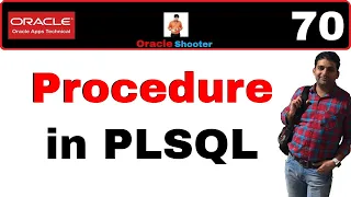 Apps Technical 70 Procedure in PLSQL