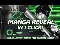 Clean Manga Reveal Transition Tutorial Alight Motion