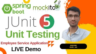 Unit Testing in Spring Boot 3 x Project using Mockito and Junit 5 Testing Spring Boot Applications