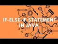 if else if statement in Java if else if ladder in java Test Automation World