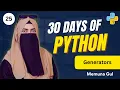Python Generators Explained yield next Generator Expressions