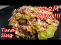 HOW TO COOK THE EASIEST TUNA SISIG RECIPE