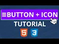 Button with Icon Tutorial - CSS HTML