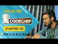 Codechef Starters 133 Division 2 Analysis A B C D E Solutions with Live Coding C