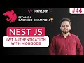 Nest JS Tutorial JWT Authentication with MongoDB Secure Login API Step by Step 2025