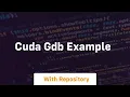 cuda gdb example