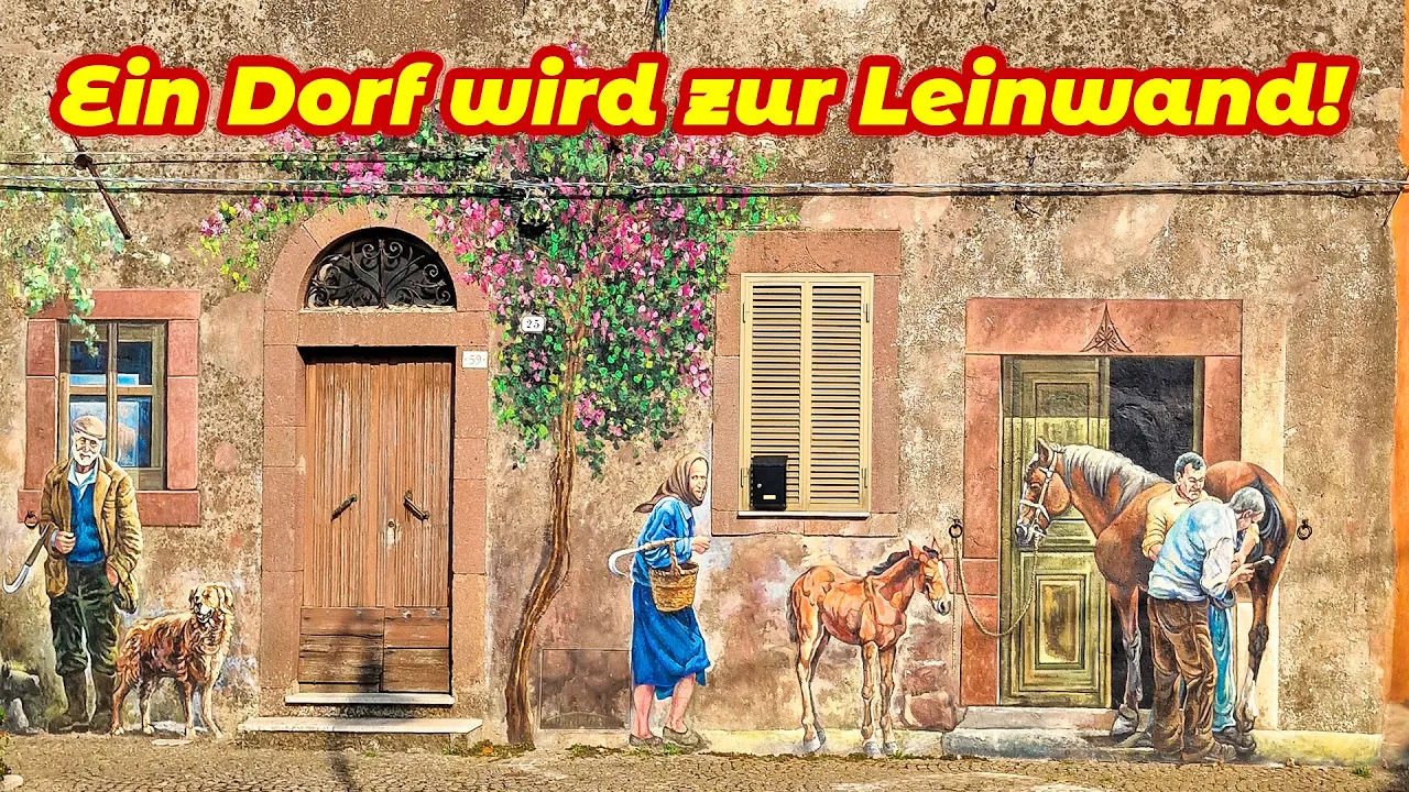 Tinnura – Sardiniens Dorf der Wandbilder | Farbenfrohe Kultur & Kunst entdecken