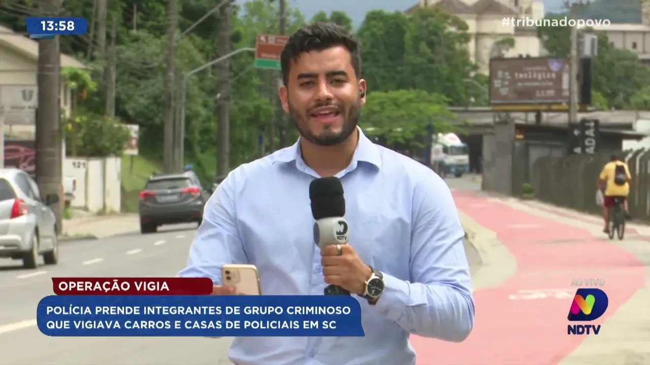 Operação prende integrantes de grupo criminoso que vigiava carros e casas de policiais