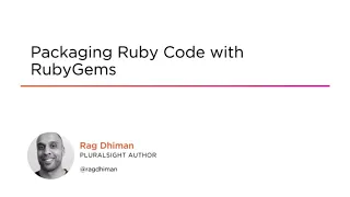 RubyGems Skills Packaging Ruby Code with RubyGems Course