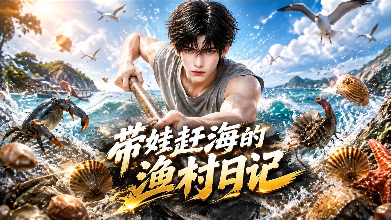 带娃赶海的渔村日记