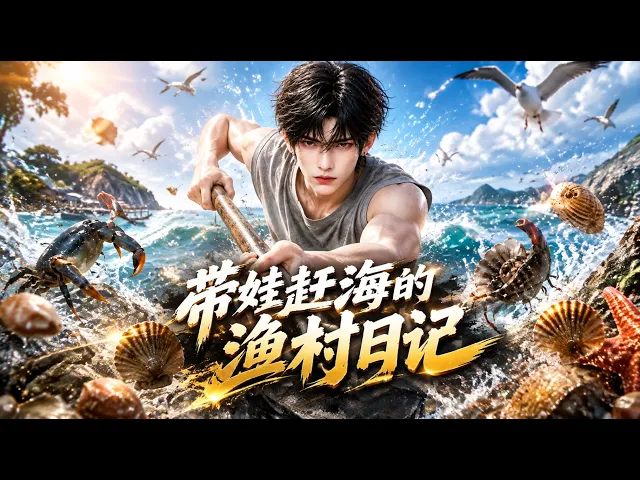 带娃赶海的渔村日记